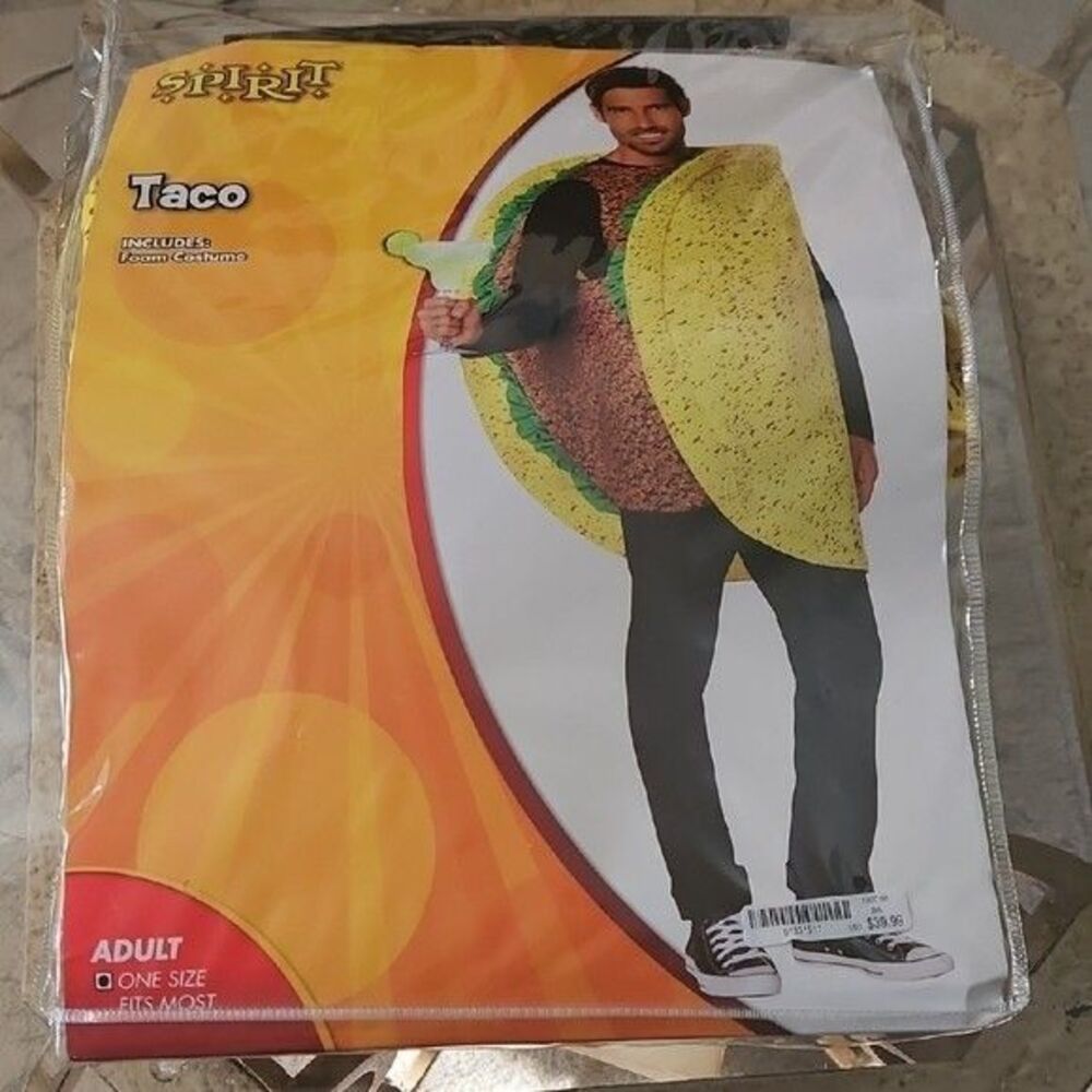 NWT Spirit Taco Costume One Size Fits Most - Picture 3 of 5